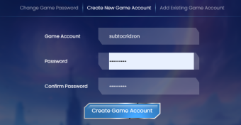 Create new game account.PNG